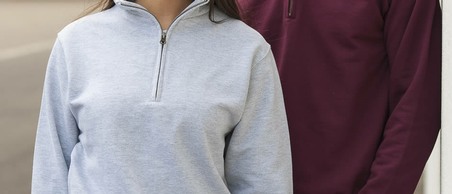 1/4 Zip Sweat Jacket